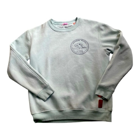 Free Planet Other - FREE PLANET-CATCHING WAVES-MENS SIZE MEDIUM SWEATSHIRT